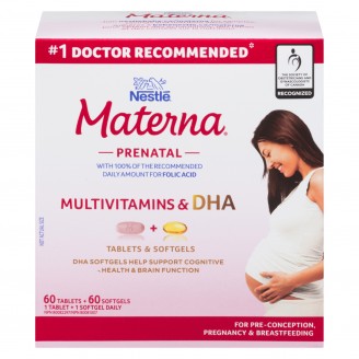 Materna + DHA Prenatal Supplement Combo Pack